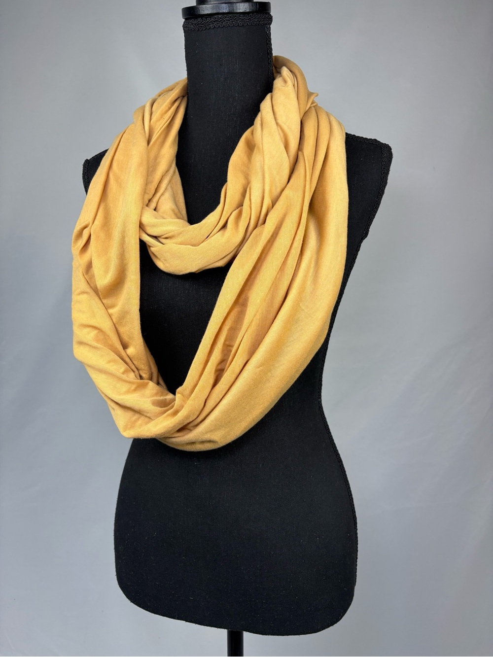 Infinity Scarf Mustard Yellow